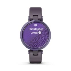 Garmin - Lily Sport Smartwatch 34mm Fiber-Reinforced Polymer - Midnight Orchid -Garmin GPS c32bd045 e2a1 520e ad11 2d614624d775