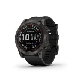 Garmin - Fēnix 7X Sapphire Solar GPS Smartwatch 51 Mm Fiber-reinforced Polymer - Carbon Gray DLC Titanium -Garmin GPS cb5b4d24 e885 5c73 87b6 61ff087597d0
