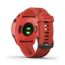 Garmin - Forerunner 745 GPS Smartwatch 30mm Fiber-Reinforced Polymer - Magma Red -Garmin GPS d0d4dc50 1f3b 555f 954d a93b906ee699