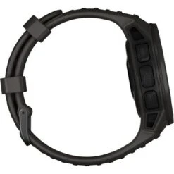 Garmin - Instinct Solar Smartwatch 45mm Fiber-Reinforced Polymer - Graphite -Garmin GPS d50236b1 0532 573c 8f3c 7e3674b3f781