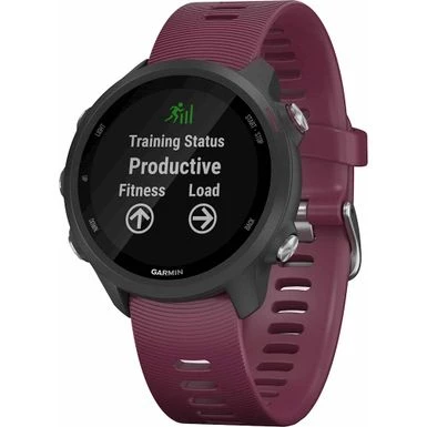 Garmin - Forerunner 245 GPS Smartwatch 42mm Fiber-Reinforced Polymer - Berry 3 Garmin - Forerunner 245 GPS Smartwatch 42mm Fiber-Reinforced Polymer - Berry - Image 3