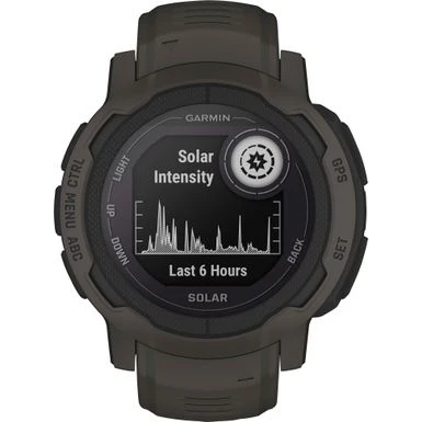 Garmin - Instinct 2 Solar 45 Mm Smartwatch Fiber-reinforced Polymer - Graphite 1 Garmin - Instinct 2 Solar 45 Mm Smartwatch Fiber-reinforced Polymer - Graphite