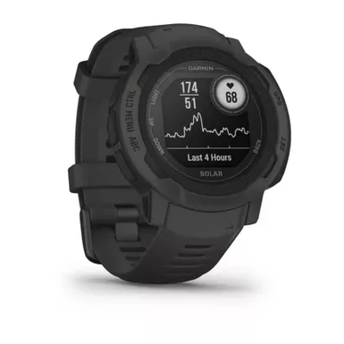 Garmin - Instinct 2 Solar 45 Mm Smartwatch Fiber-reinforced Polymer - Graphite 9 Garmin - Instinct 2 Solar 45 Mm Smartwatch Fiber-reinforced Polymer - Graphite - Image 9