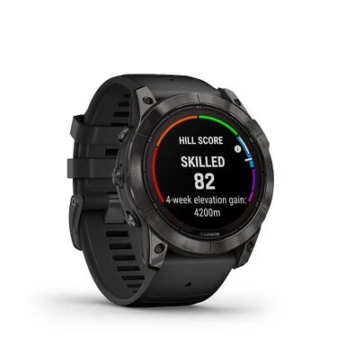 Garmin - Fenix 7X Pro Sapphire Solar GPS Smartwatch 51 Mm Fiber-reinforced Polymer - Carbon Gray DLC Titanium 2 Garmin - Fenix 7X Pro Sapphire Solar GPS Smartwatch 51 Mm Fiber-reinforced Polymer - Carbon Gray DLC Titanium - Image 2