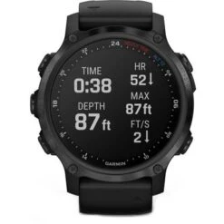 Garmin Descent MK2S Dive 43mm GPS Smart Watch, Carbon Gray DLC With Black Silicone Band -Garmin GPS e14e0098 9e8b 46ef b613 71b12f00c17a