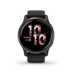 Garmin - Venu 2 GPS Smartwatch 45 Mm Fiber-Reinforced Polymer - Slate/Black