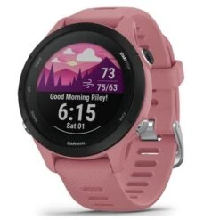 Garmin Forerunner 255S Multisport GPS Smartwatch, Light Pink