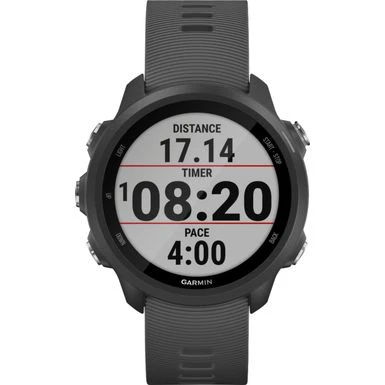 Garmin - Forerunner 245 GPS Smartwatch 42mm Fiber-Reinforced Polymer - Slate 8 Garmin - Forerunner 245 GPS Smartwatch 42mm Fiber-Reinforced Polymer - Slate - Image 8