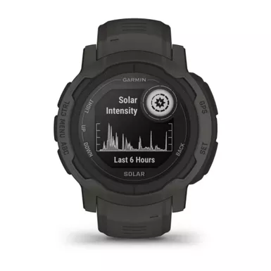 Garmin - Instinct 2 Solar 45 Mm Smartwatch Fiber-reinforced Polymer - Graphite 8 Garmin - Instinct 2 Solar 45 Mm Smartwatch Fiber-reinforced Polymer - Graphite - Image 8