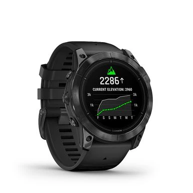 Garmin - Epix Pro (Gen 2) Standard Edition 51mm Fiber-reinforced Polymner - Slate Gray With Black Band 2 Garmin - Epix Pro (Gen 2) Standard Edition 51mm Fiber-reinforced Polymner - Slate Gray With Black Band - Image 2