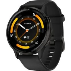 Garmin GPS 12 Garmin - Venu 3 GPS Smartwatch 45 Mm Fiber-reinforced Polymer - Stainless Steel And Black
