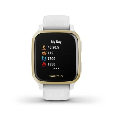 Garmin - Venu Sq GPS Smartwatch 33mm Fiber-Reinforced Polymer - White 8 Garmin - Venu Sq GPS Smartwatch 33mm Fiber-Reinforced Polymer - White - Image 8